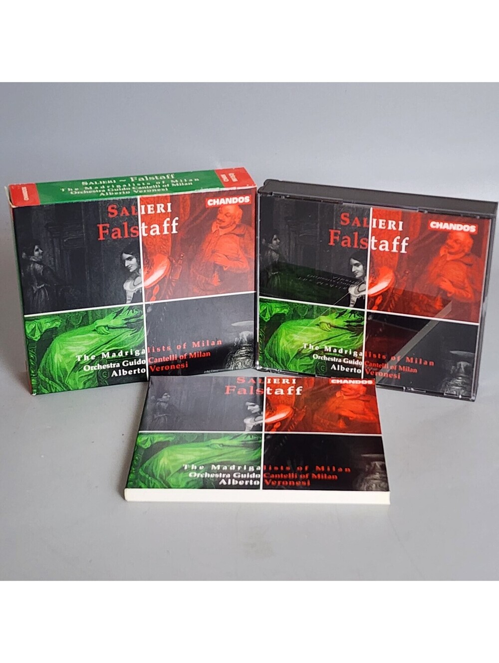 Antonio Salieri - Falstaff (The Three Tricks) 2-CD Set Chandos Opera CHAN